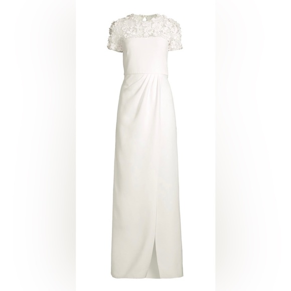 Sachin & Babi Marist Embellished Lace Column Gown - Picture 5 of 15